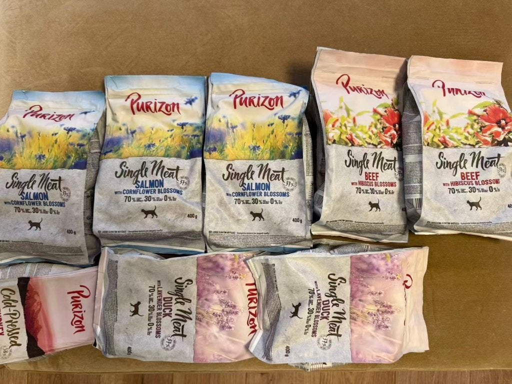 Purizon Dry Complete Cat Food - Unopened (400g each), Dieren en Toebehoren, Dierenvoeding, Ophalen of Verzenden, Kat