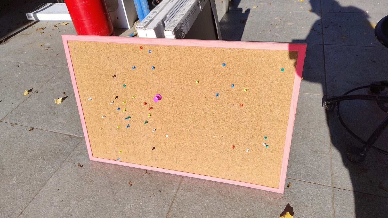 GRATIS prikbord / memobord van kurk, Ophalen, Gebruikt