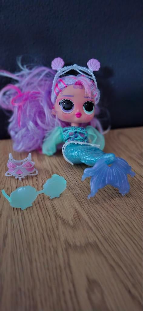 LOL Surprise Zeemeermin Pop met Accessoires, Ophalen of Verzenden, Gebruikt, Overige typen