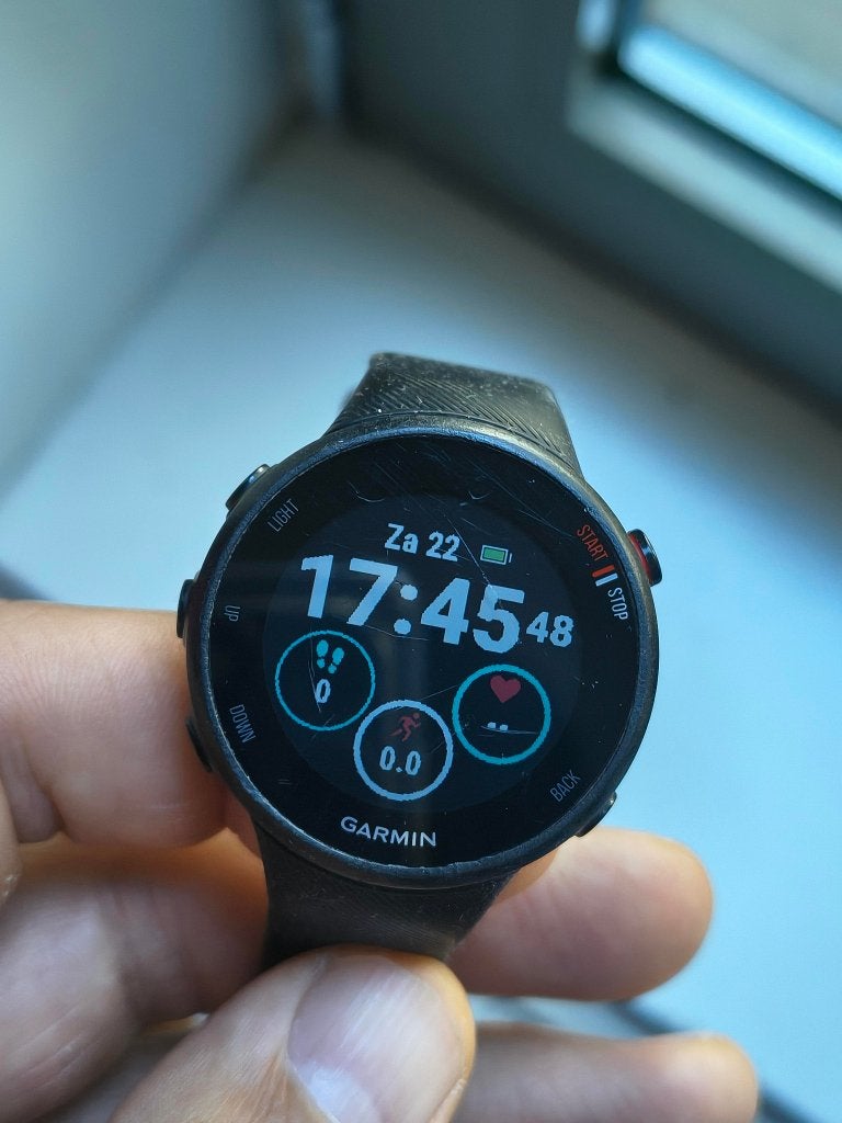 Garmin Forerunner 45S (39mm), Zwart, Garmin, Stappen, Ophalen of Verzenden