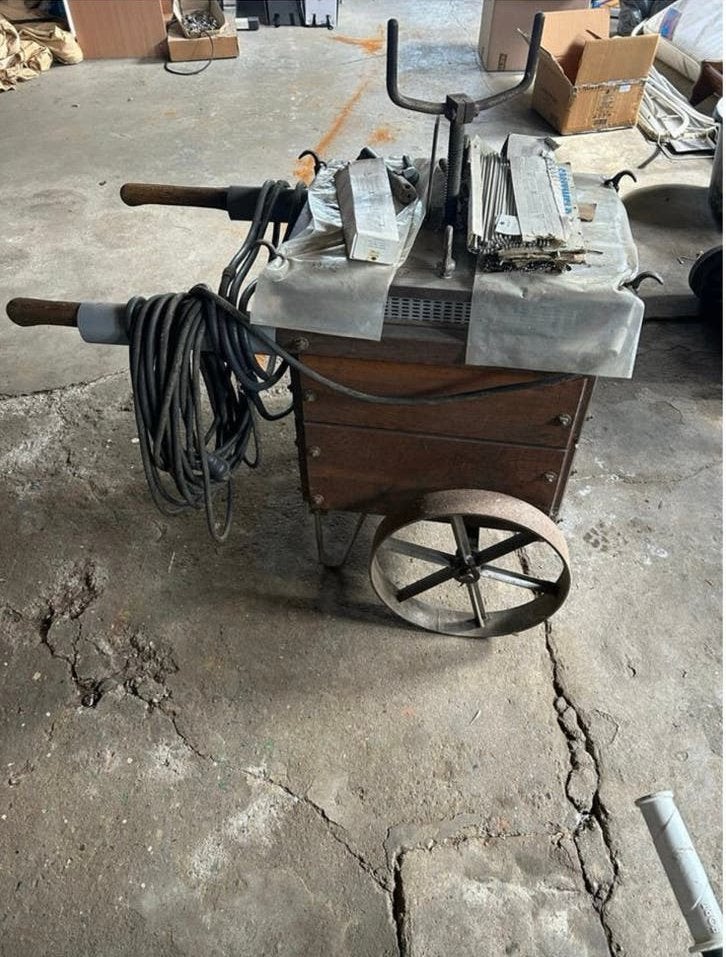 Zware Industriële SMIT-LAS Lastransformator – Vintage, Ophalen, Gebruikt, Elektroden