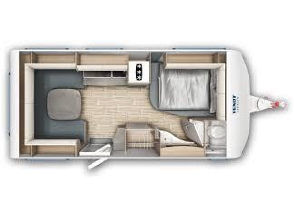 Fendt Tendenza 465 SFB 2026 BLACKLINE ACTIE!!!, Caravans en Kamperen, Caravans, Standaardzit, Overige typen, Bedrijf, Fendt