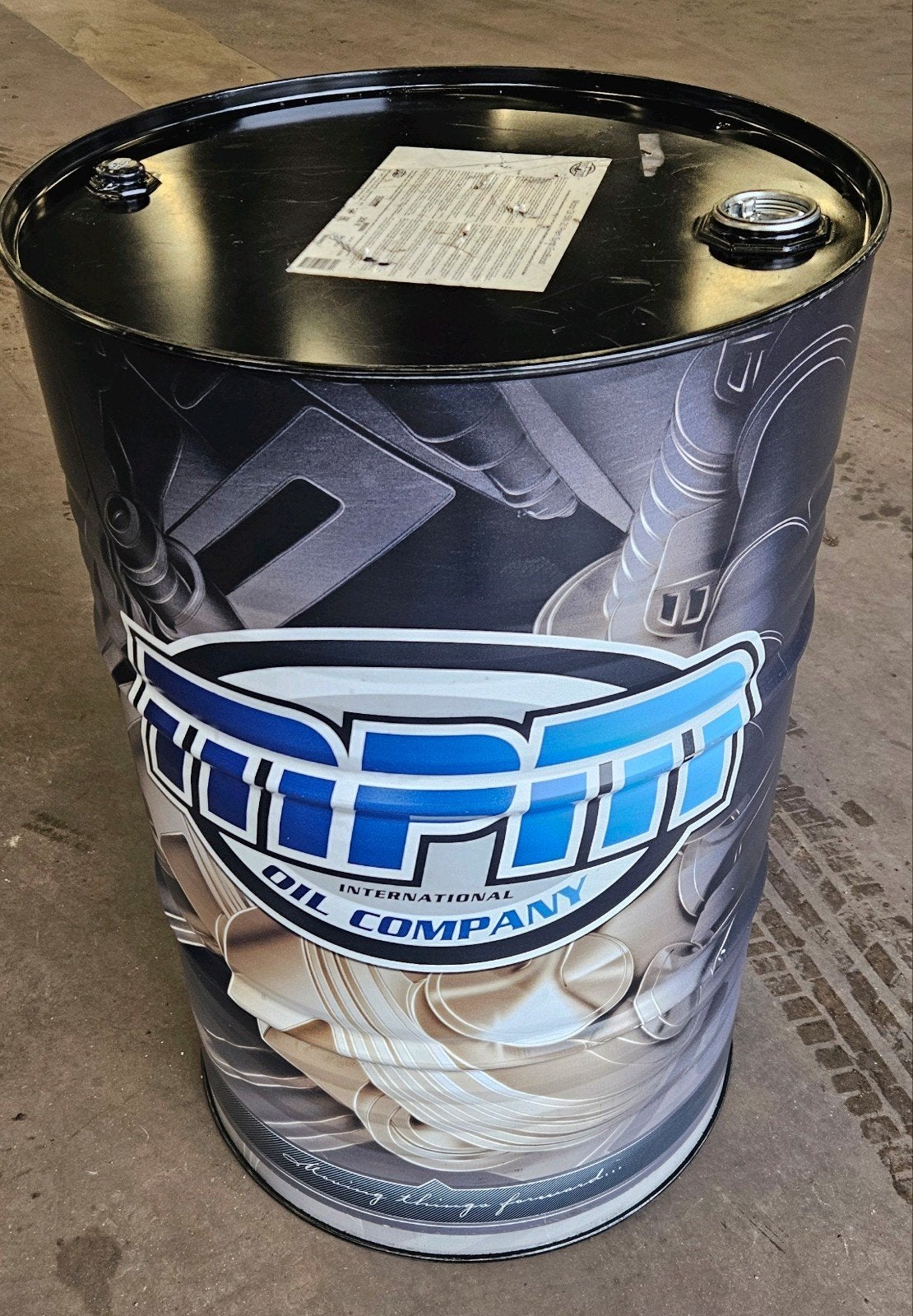 mooi design olie vat 210 liter van mpm, Tuin en Terras, Vuurkorven, Ophalen, Gebruikt, Vuurton