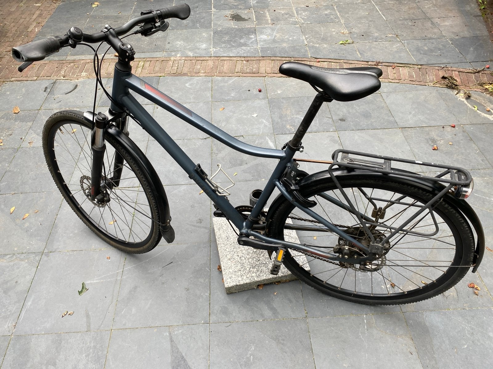 Riverside 500 hybride fiets - Nachtblauw (2022), Ophalen, Zo goed als nieuw, Meer dan 20 versnellingen, Overige merken
