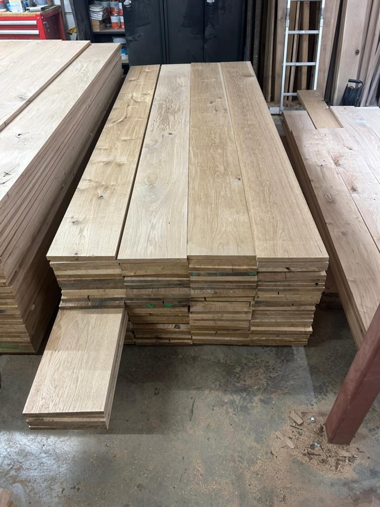 Eiken planken b keus 20 mm dikte 250x20 mm