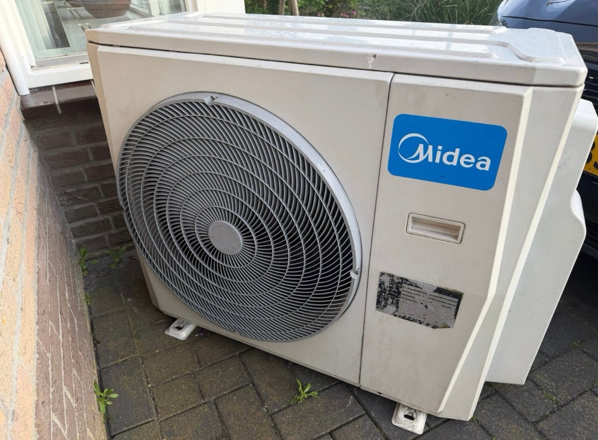 MIDEA multisplit aircoset (4 binnen en 1 buitenunit), Witgoed en Apparatuur, Airco's, Ophalen, Timer, 3 snelheden of meer, Zo goed als nieuw