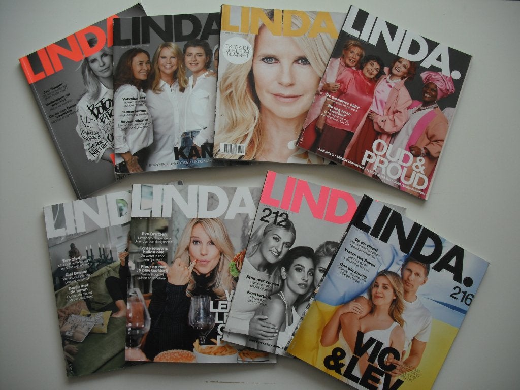 Linda tijdschriften, Ophalen of Verzenden, Zo goed als nieuw, Damesbladen