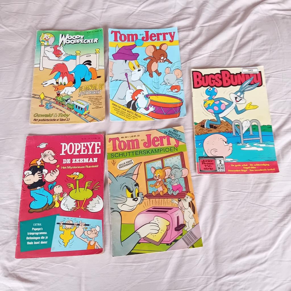 Popeye woody woodpecker en meer, Meerdere comics, Ophalen of Verzenden, Europa