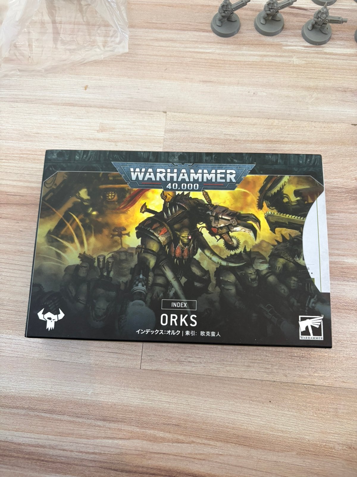Warhammer 40k ork index, Ophalen of Verzenden, Zo goed als nieuw, Warhammer 40000, Toebehoren