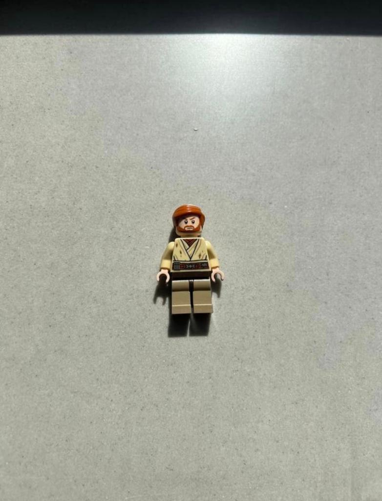 Lego star wars obi wan kenobi dual on mustafar minifigure, Ophalen of Verzenden, Zo goed als nieuw