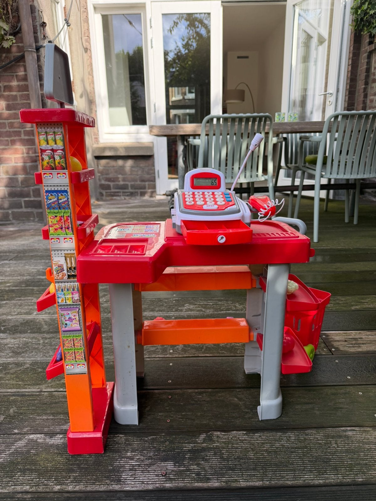 Speelgoedwinkel, Ophalen, Gebruikt