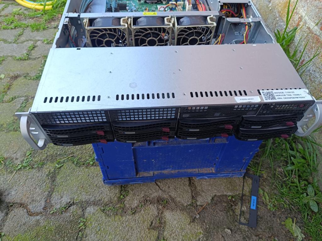 HP ProLiant DL380e Gen8 Server - Intel Xeon E3-1220V2, Computers en Software, Servers, Gebruikt, 3 tot 4 Ghz, Minder dan 4 GB