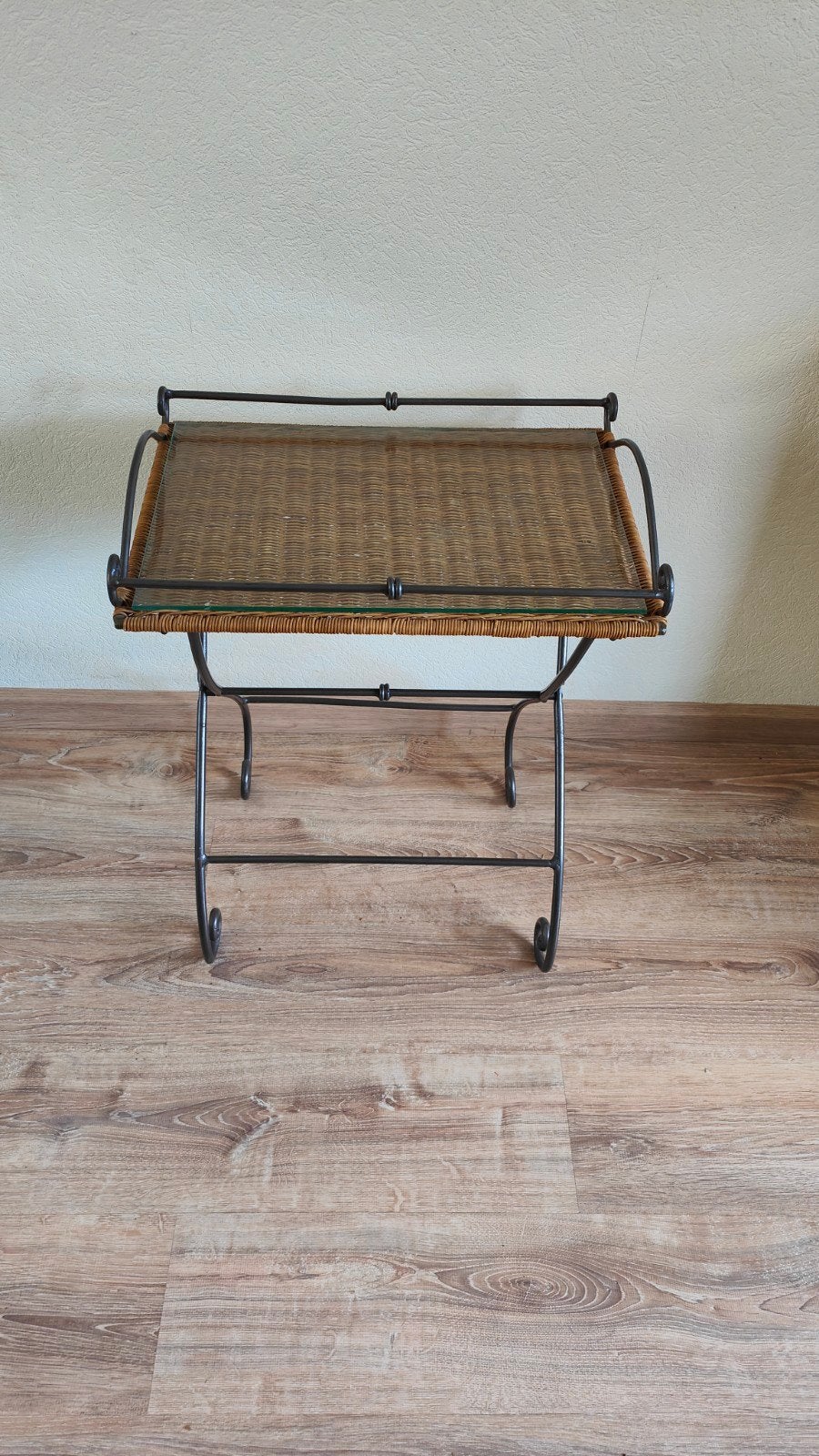 Theetafeltje, Huis en Inrichting, Tafels | Bijzettafels, Ophalen, Rechthoekig, Minder dan 55 cm, 60 cm of meer