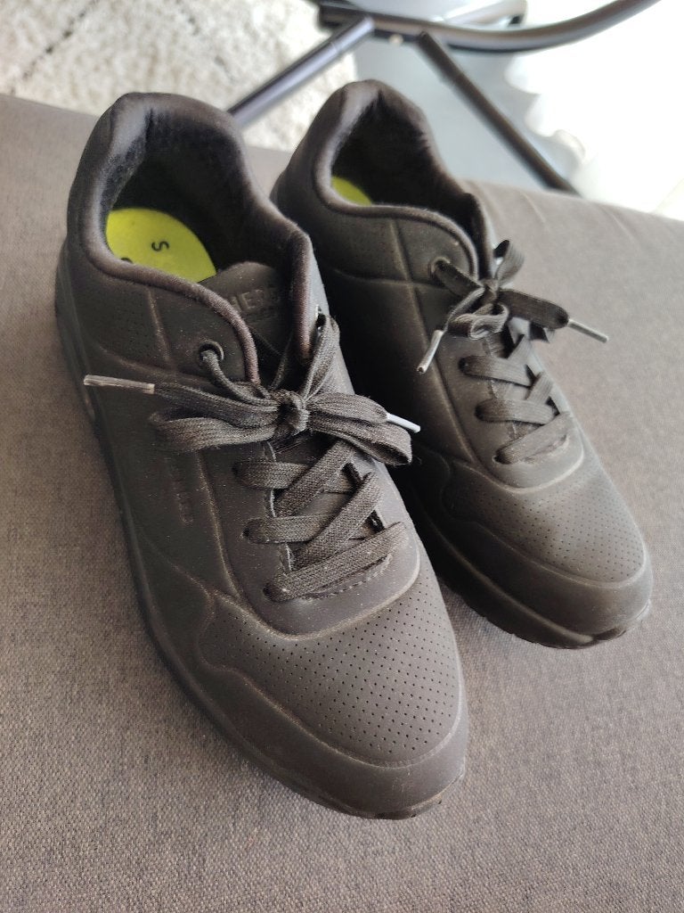 Skechers sneakers air led memory foam Maat 38, Skechers, Zwart, Ophalen of Verzenden, Sneakers of Gympen