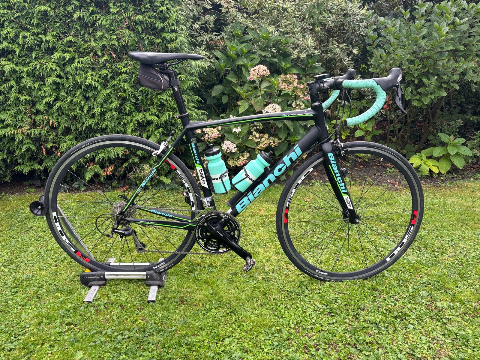 TOP fiets Bianchi Via Nirone 7 racefiets - Zo goed als nieuw, Fietsen en Brommers, 28 inch, Aluminium, Zo goed als nieuw, Meer dan 20 versnellingen