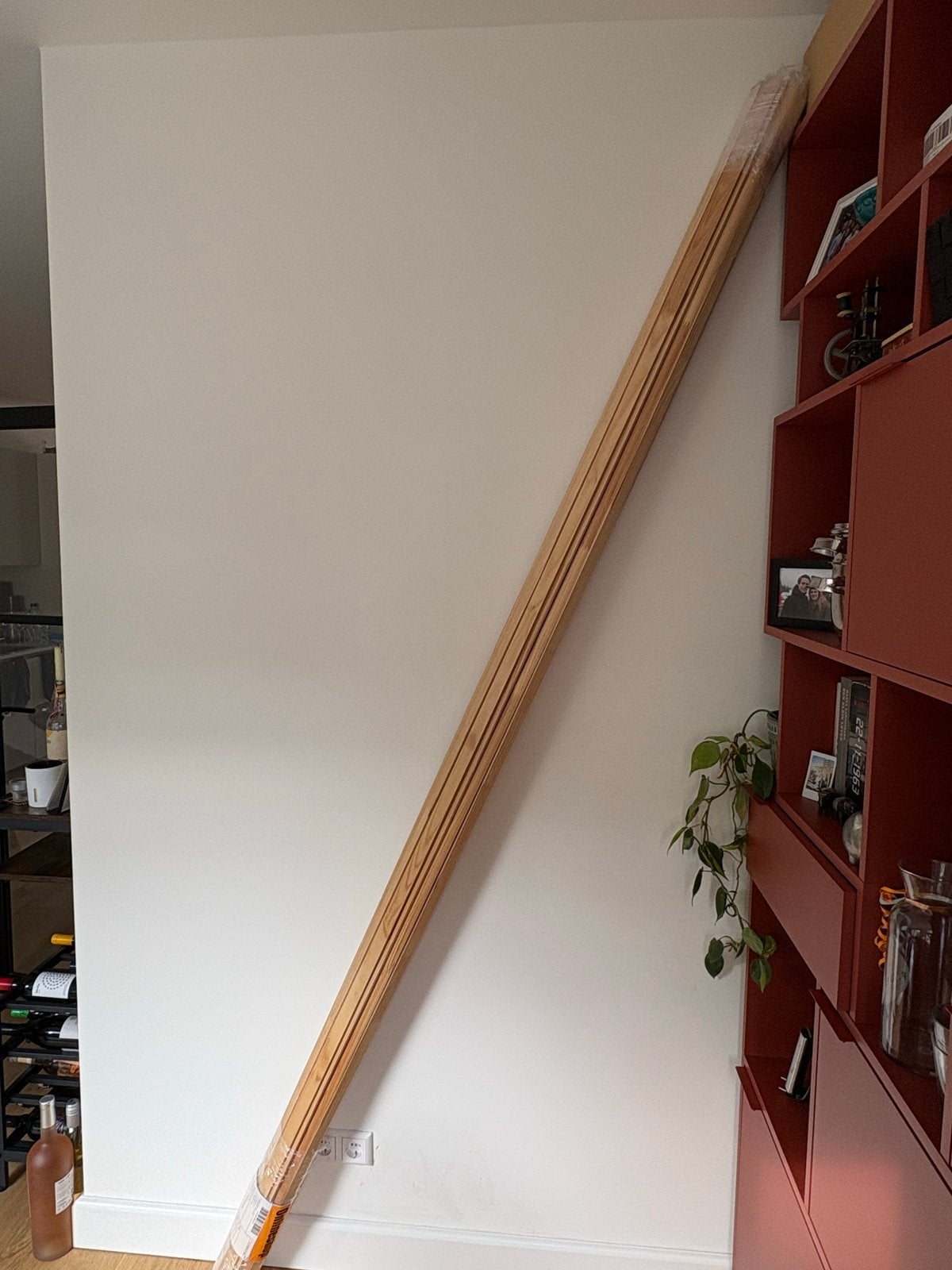 27x Halfronde latten grenen 29x12x2700mm Karwei, Ophalen, Minder dan 25 mm, Grenen, Overige typen