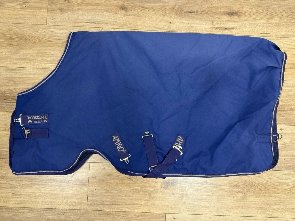 Amigo winterdeken Hero 900 200g paars 145, Dieren en Toebehoren, Ophalen, Gebruikt, Pony (P), Amigo