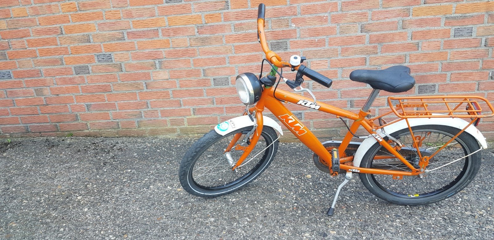 de fiets is prima werkt goed 20inch, Minder dan 47 cm, Ophalen of Verzenden, Zo goed als nieuw, Staal