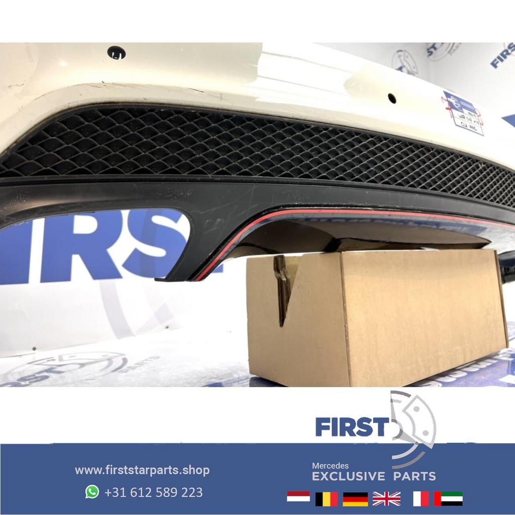 W117 CLA AMG ACHTERBUMPER Mercedes C117 X117 2013-2018 ORIGI, Gebruikt, -, Voor, Ophalen of Verzenden