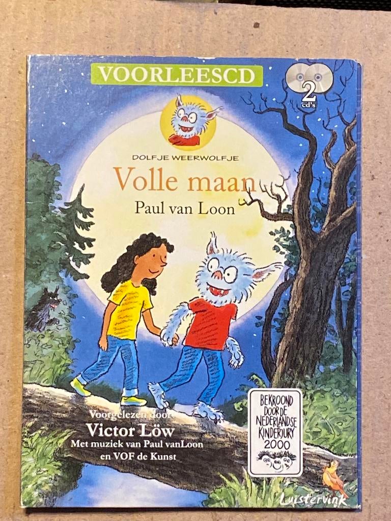 Dolfje Weerwolfje: Volle maan - Voorlees CD (2 CD's), Boeken, Luisterboeken, Cd, Kind, Ophalen of Verzenden