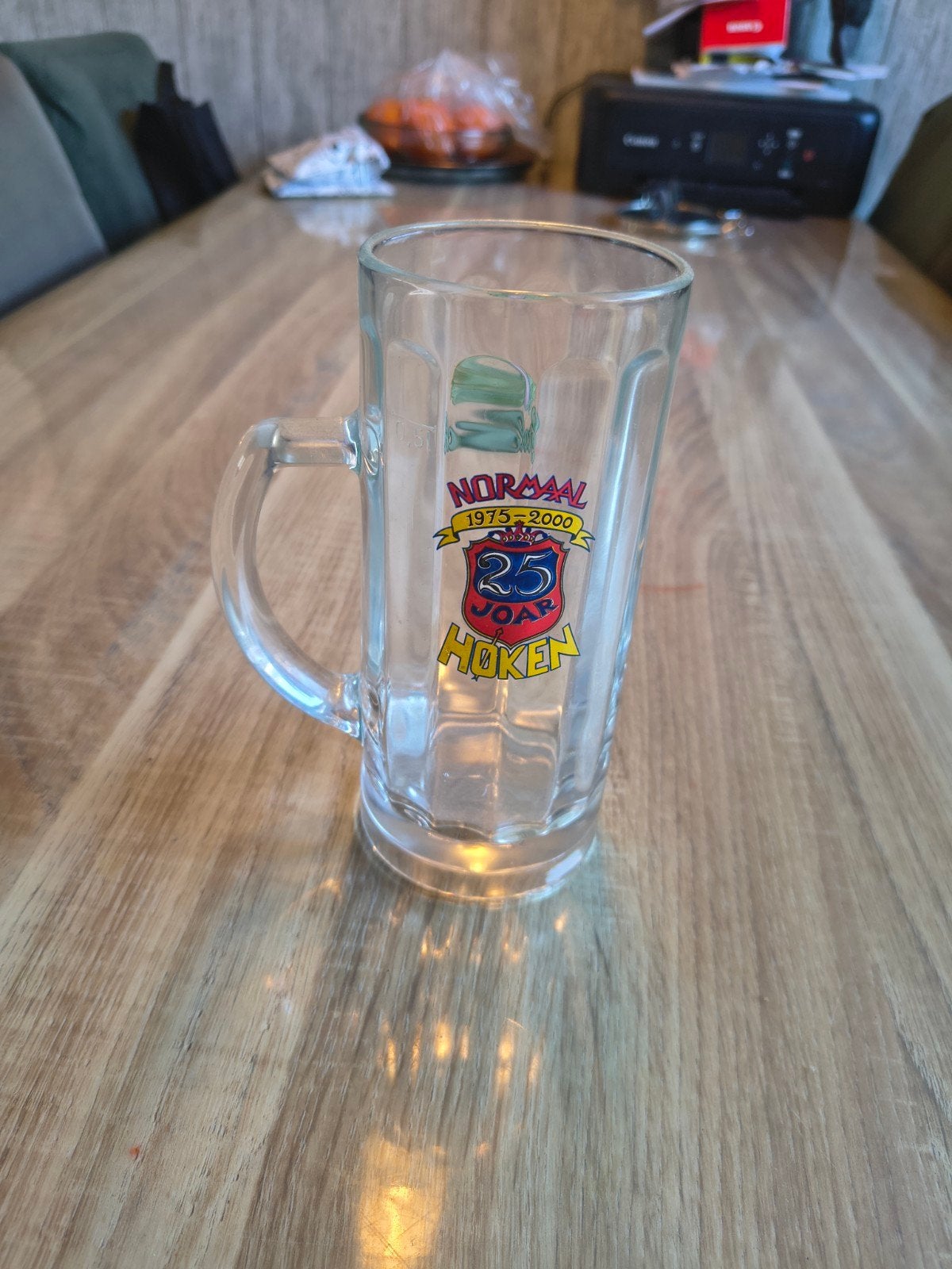 Grolsch Bierpul - Normaal 25 Joar Hoken, Verzamelen, Ophalen of Verzenden, Gebruikt, Pul(len), Grolsch