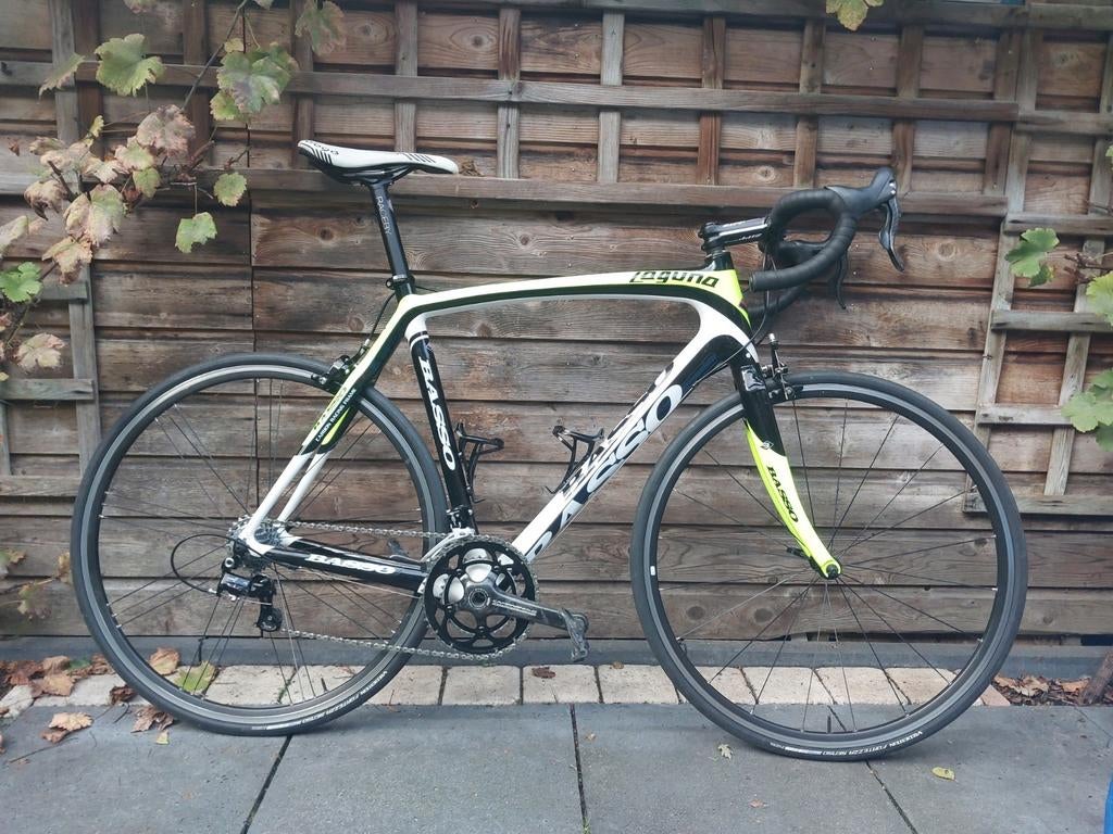 Basso Laguna, Fietsen en Brommers, Gebruikt, Carbon, Meer dan 20 versnellingen, 53 tot 57 cm