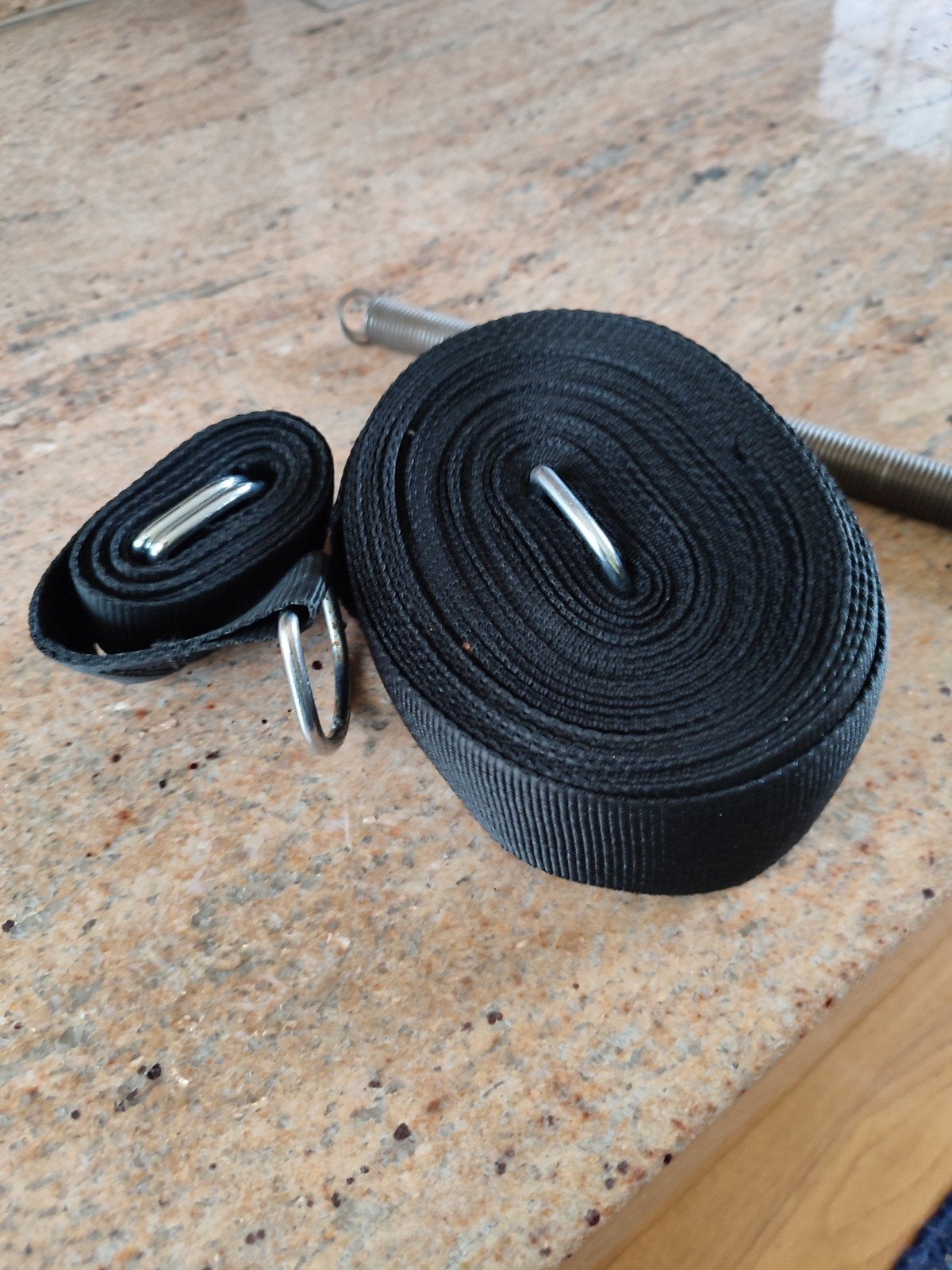 Sjorband spanband lengte 10 meter, Caravans en Kamperen, Ophalen, Gebruikt
