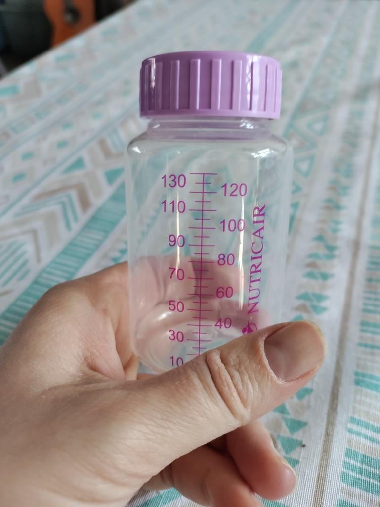 Nutricair moedermelk bewaarpotjes 130ml (25x), Kinderen en Baby's, Babyvoeding en Toebehoren, Ophalen