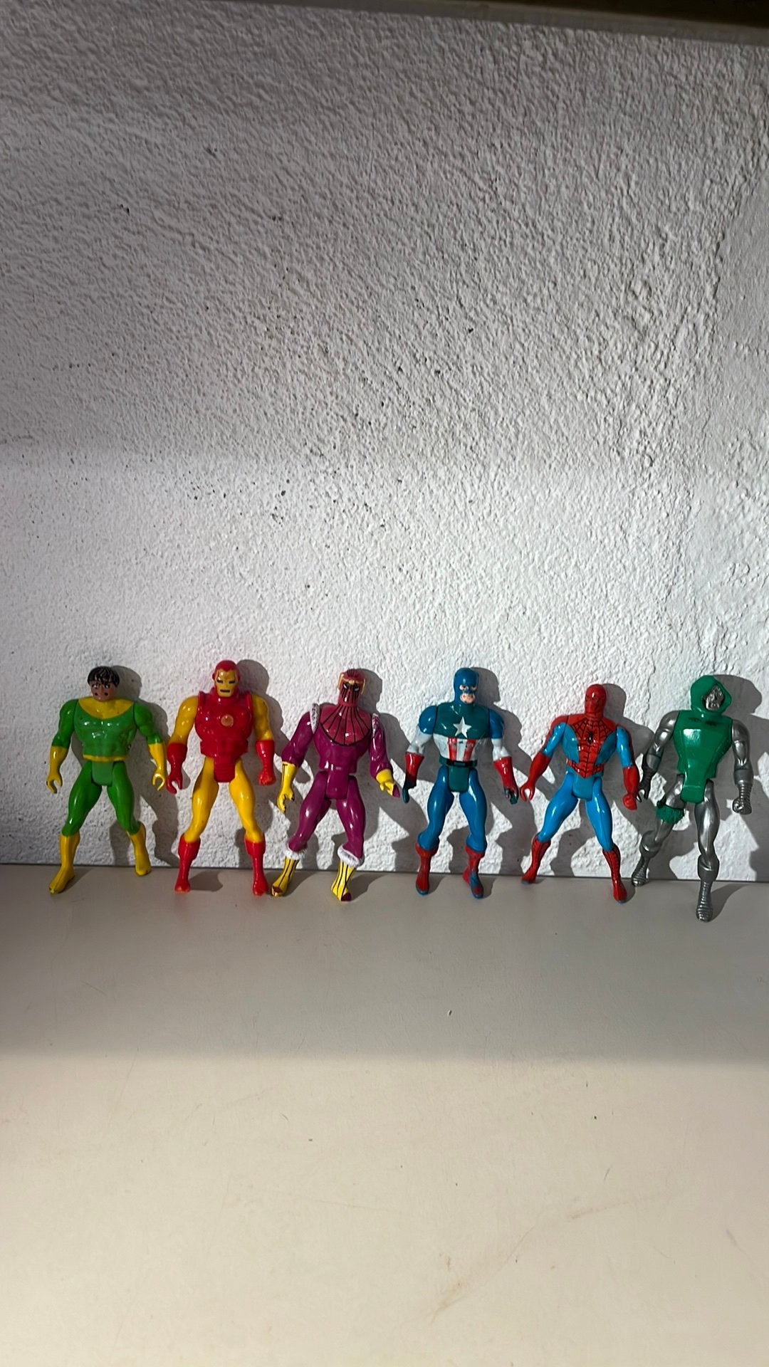 Vintage actie heroes figuren Marvel 80’s, Verzamelen, Ophalen of Verzenden, Zo goed als nieuw