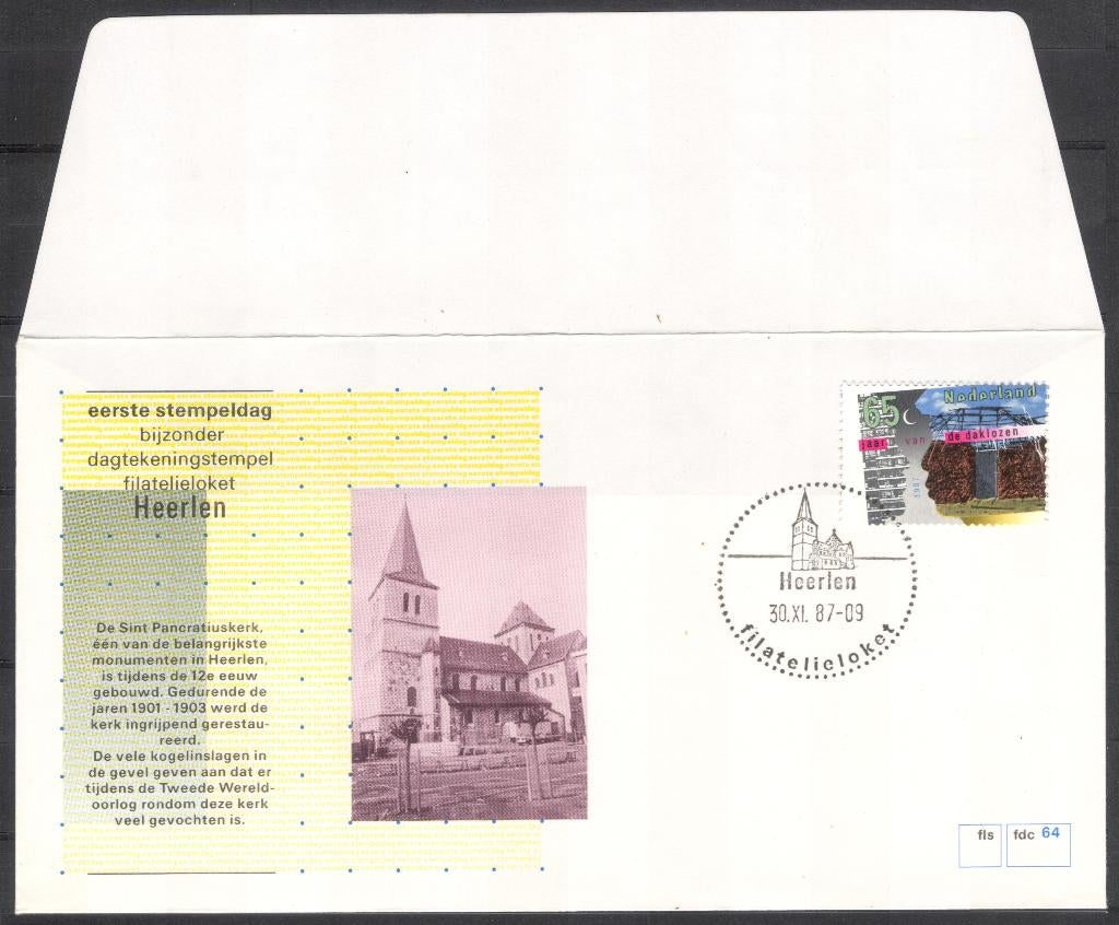 Heerlen - Sint Pancratiuskerk, Verzenden, Envelop