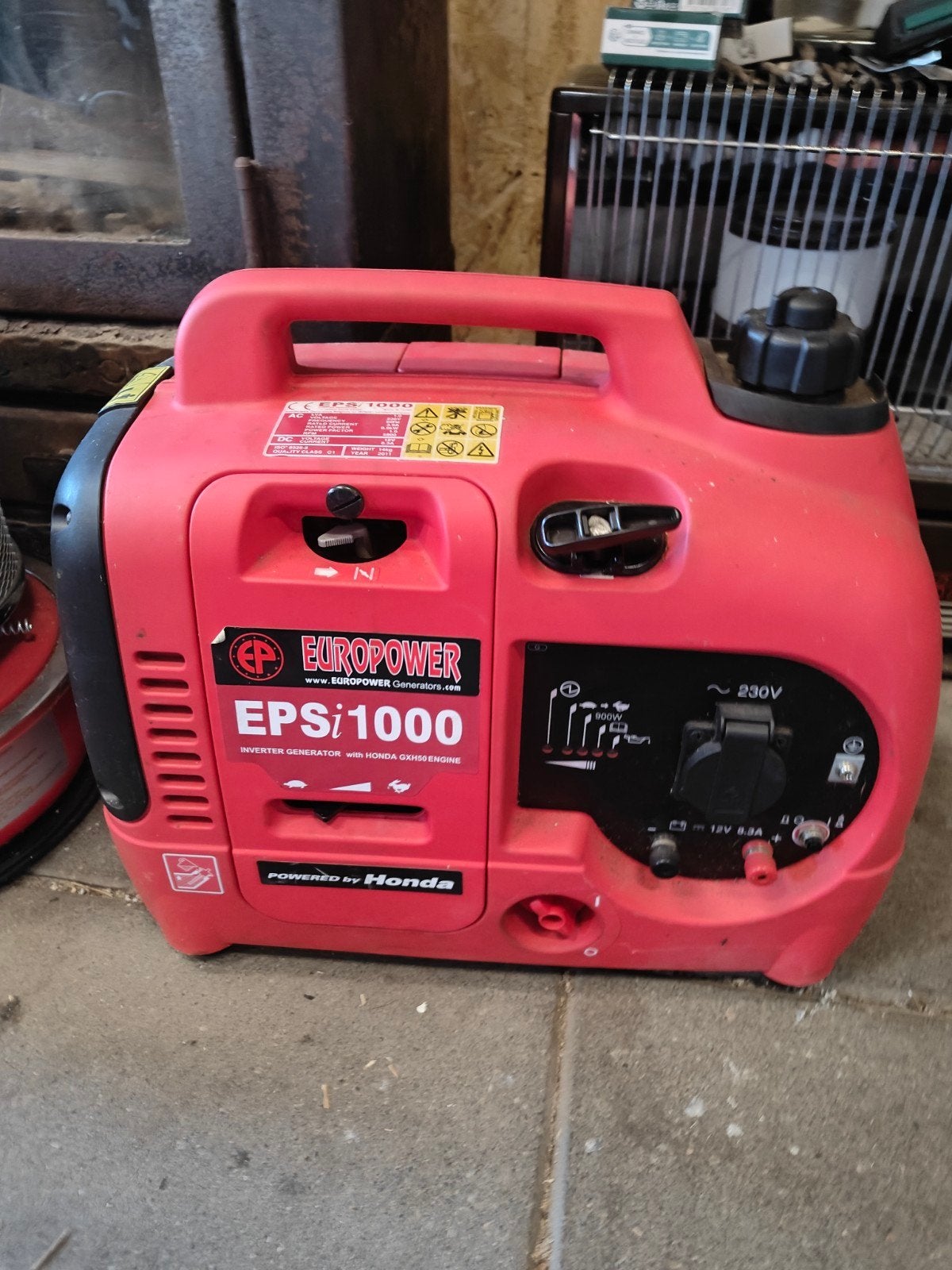 Europower EPSi 1000 fluister generator stoomgenerator, M, Ophalen of Verzenden, Zo goed als nieuw, K
