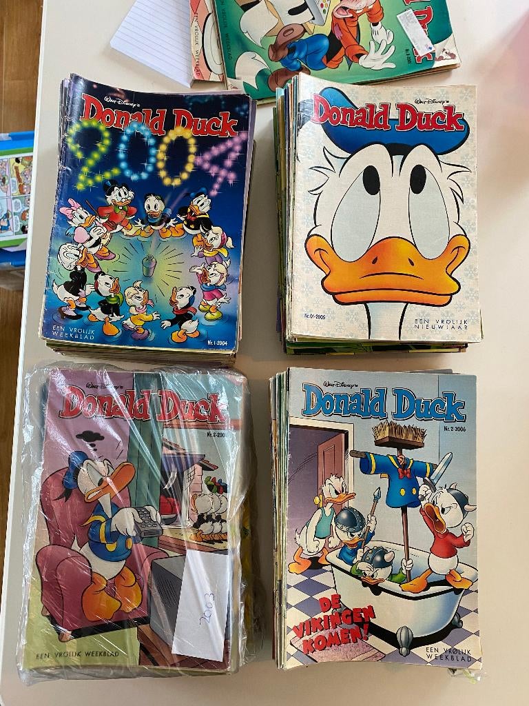 Donald Duck tijdschriften ~148 stuks 2001 - 2006, Europa, Meerdere comics, Donald Duck, Ophalen