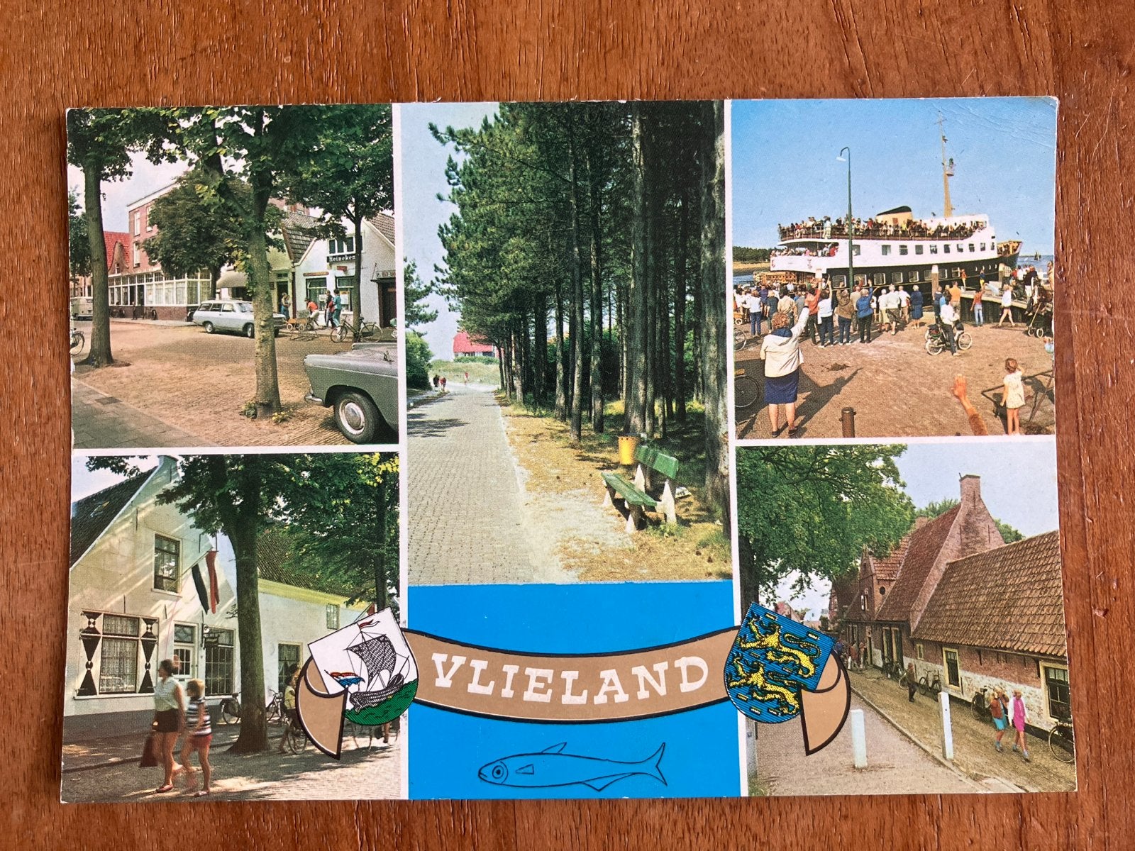 Vlieland - 1969, Verzamelen, Ansichtkaarten | Nederland, Gelopen, Waddeneilanden, 1960 tot 1980, Ophalen of Verzenden