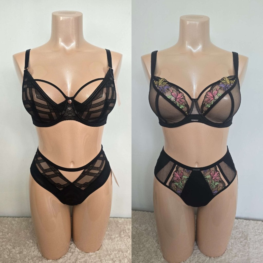 Nieuw gorsenia bh 90d 85e 90e 75f 85f 90f  80g 85g 80h 85i, ., Zwart, Ophalen of Verzenden, BH