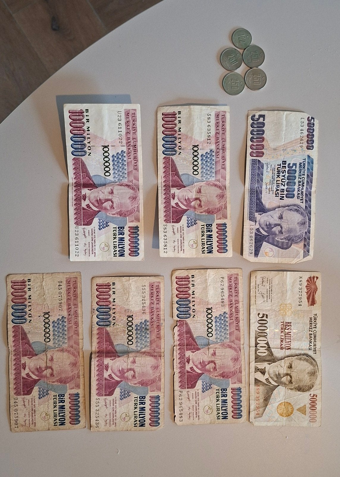 Oude Turkse valuta, Ophalen of Verzenden