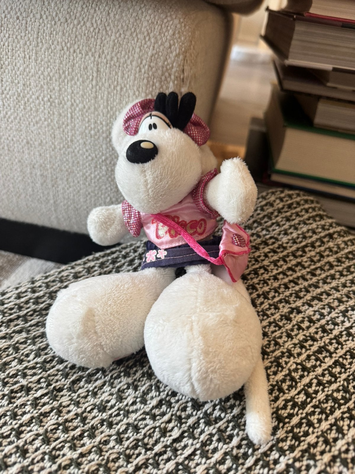 Disco Diddlina Diddl knuffel, Verzamelen, Ophalen of Verzenden, Zo goed als nieuw, Knuffel