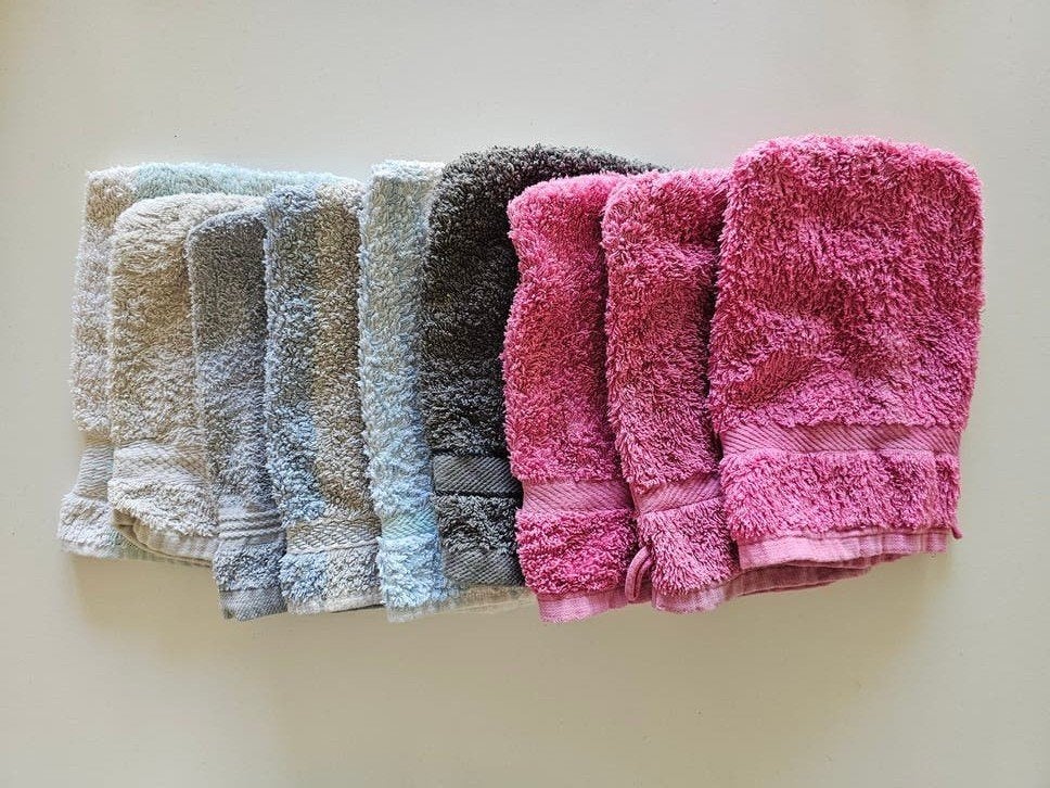Gratis; 9 verschillende washandjes., Ophalen