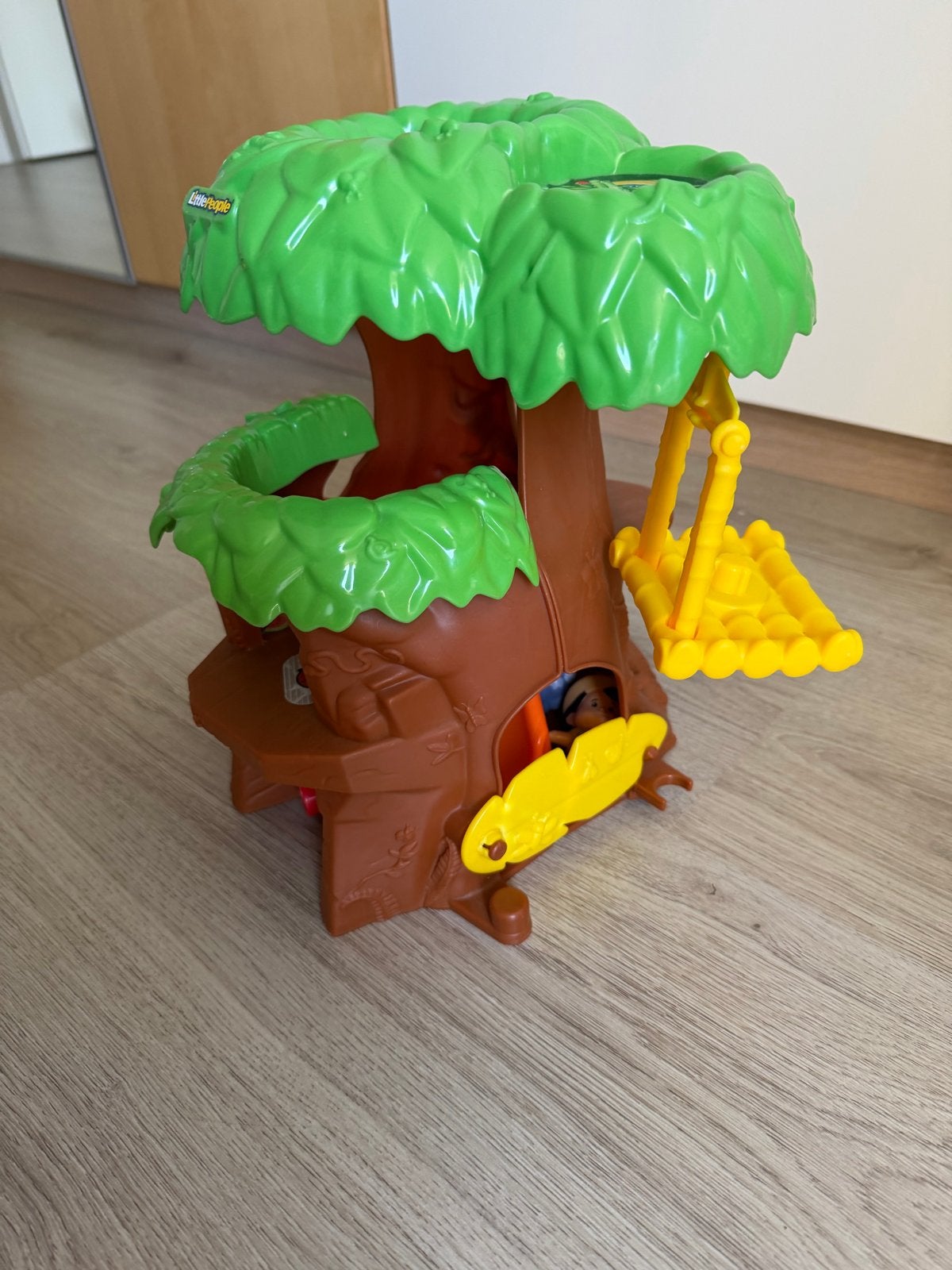 Fisher-Price Little People Boomhut met Dieren, Ophalen, Zo goed als nieuw, Jongen of Meisje