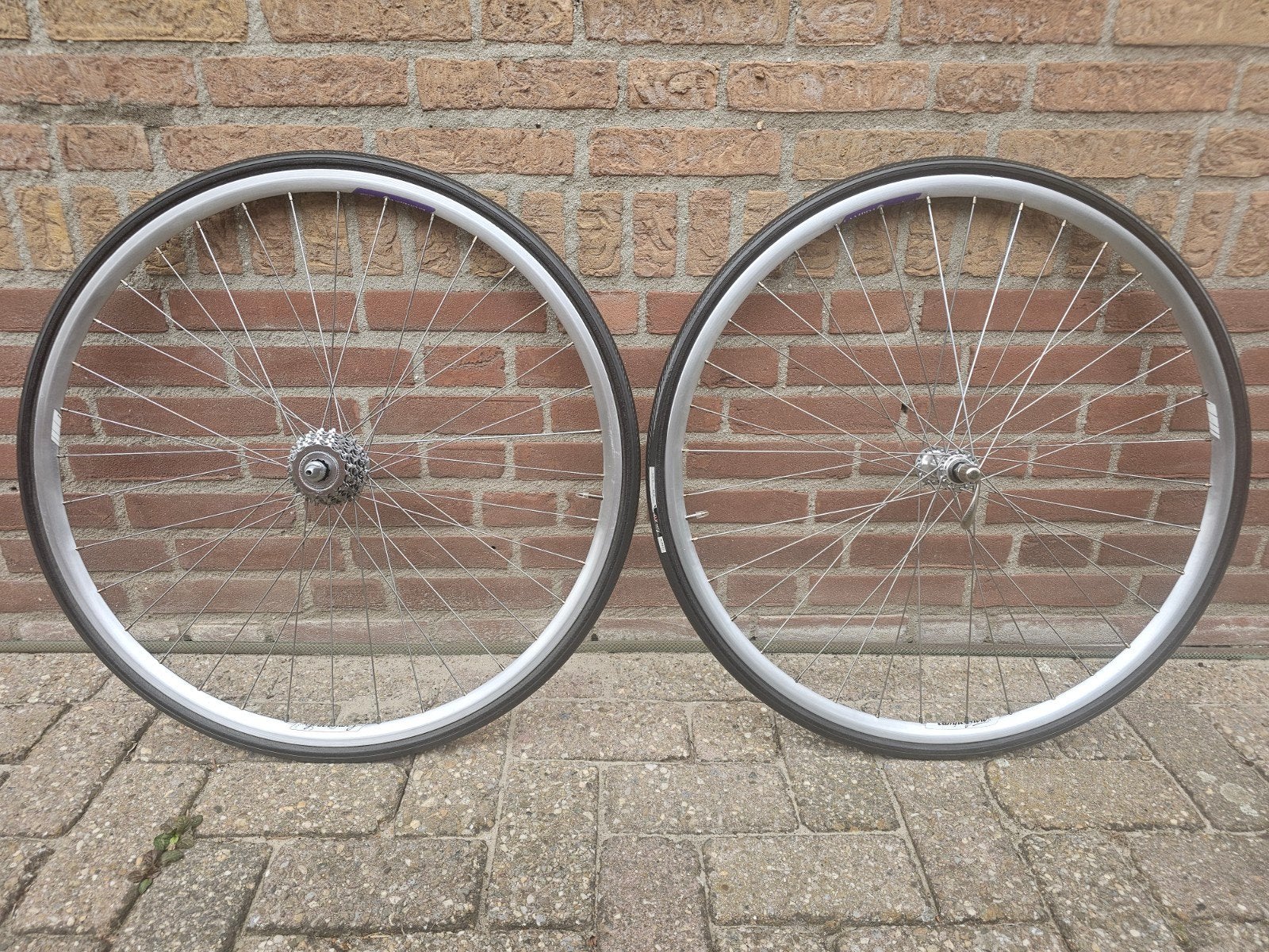 CAMPAGNOLO 28 inch racefiets wielen 7 SPEED, Fietsen en Brommers, Fietsen | Racefietsen, Ophalen of Verzenden