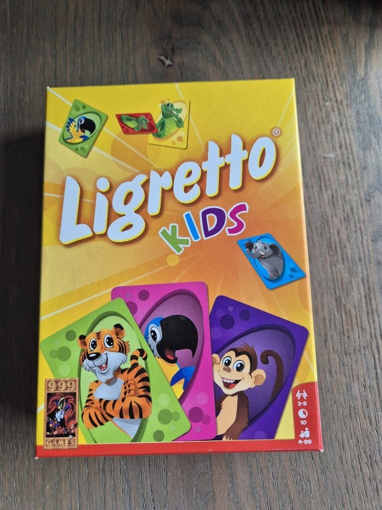 Ligretto Kids, Ophalen of Verzenden, Nieuw, 999 Games