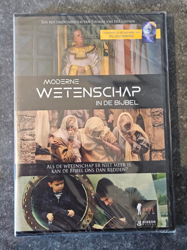 DVD Moderne wetenschap in de bijbel NIEUW gesealed, Alle leeftijden, Ophalen of Verzenden, Nieuw in verpakking, Wetenschap of Techniek