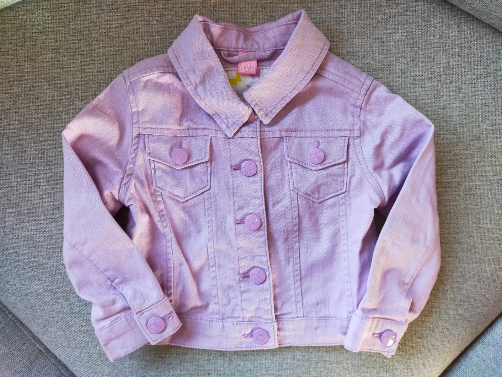 Nieuw! Schattig lila jasje van Dopodopo. Mt. 98, Kinderen en Baby's, Meisje, Nieuw, Ophalen of Verzenden, Dopodopo