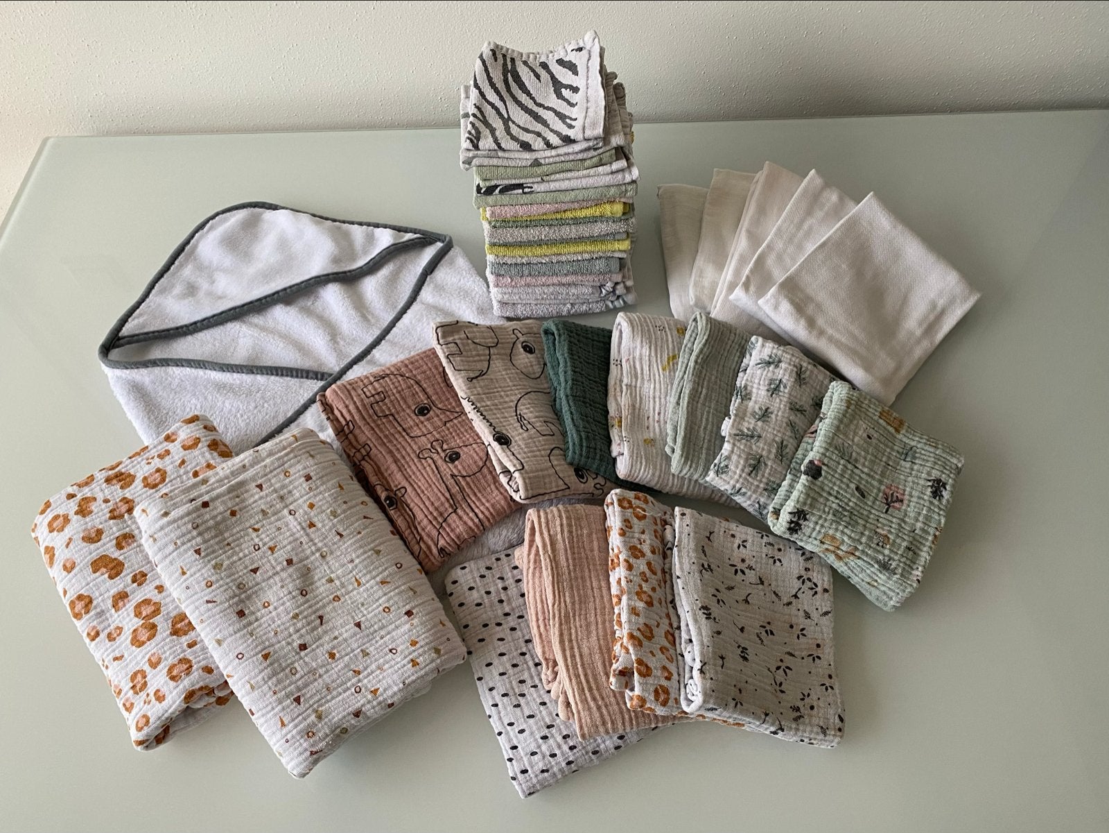 Babyverzorgingsuitzet - diverse items, Ophalen of Verzenden, Gebruikt, Overige typen, Hema
