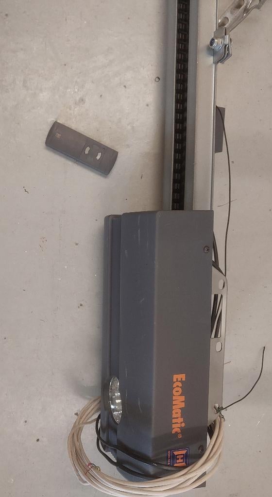 Garagedeuropener euromatic horrman, Doe-het-zelf en Verbouw, Deuren en Horren, Ophalen, Gebruikt, Garagedeur, 120 cm of meer