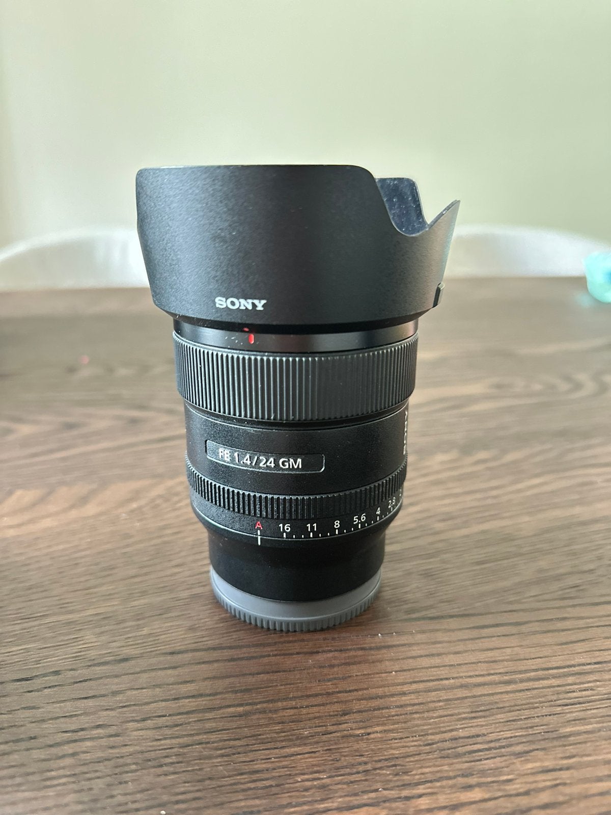 Sony 24 1.4 gm primelens, Ophalen, Zo goed als nieuw, Groothoeklens