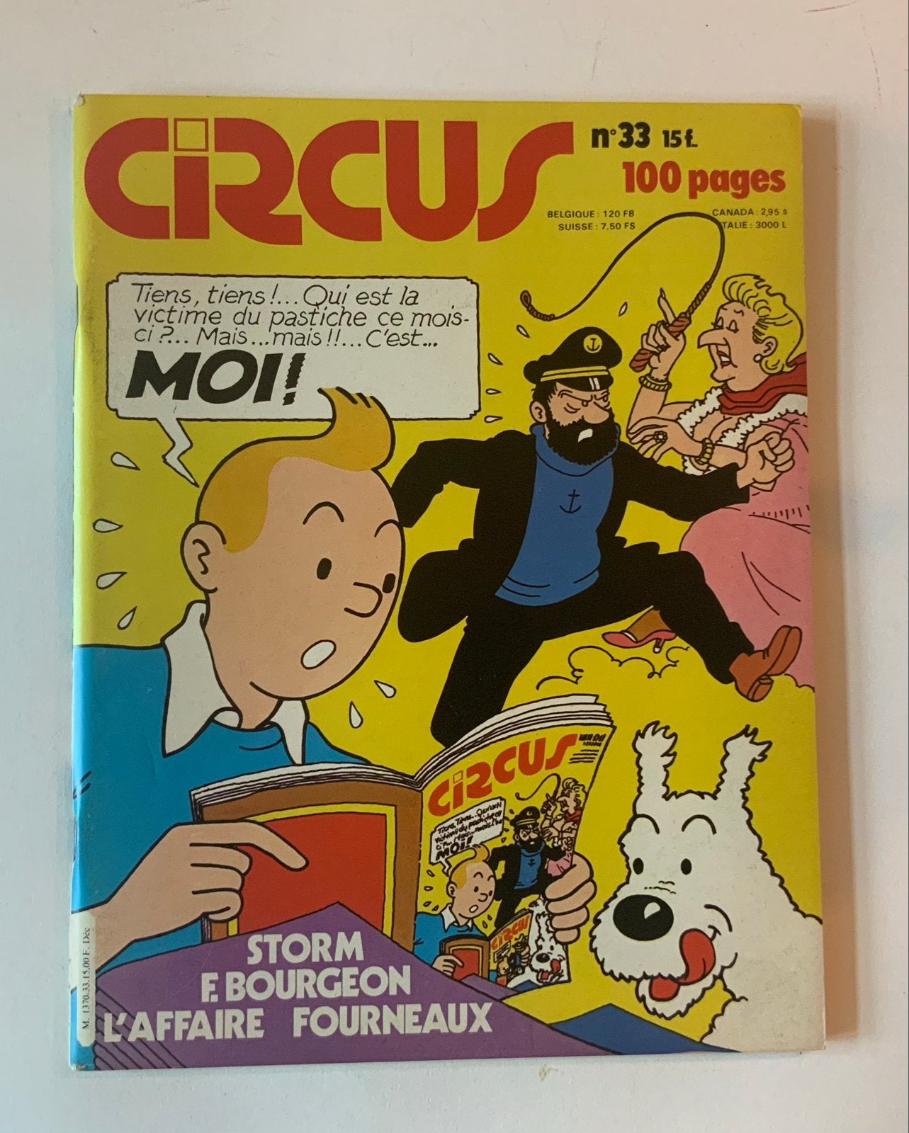 Circus stripboek nr. 33 - Zeer goede staat, Boeken, Eén stripboek, Ophalen of Verzenden, Zo goed als nieuw