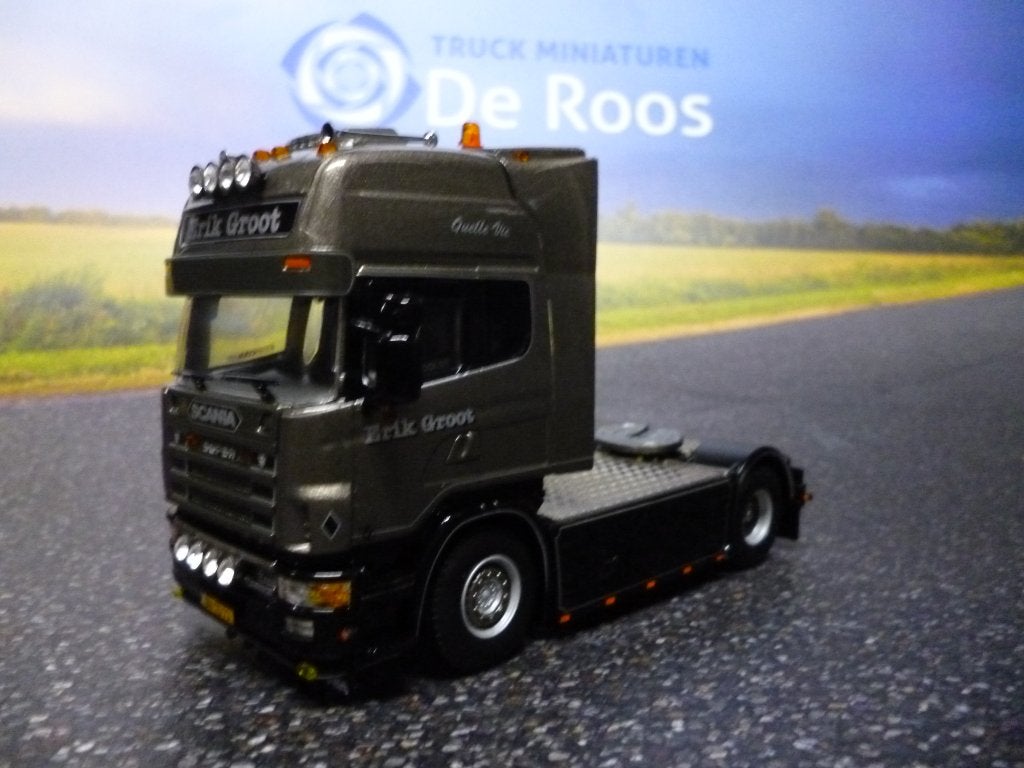 WSI Scania 164 Erik Groot met certificaat, Hobby en Vrije tijd, Modelauto's | 1:50, Ophalen of Verzenden, Nieuw, Bus of Vrachtwagen