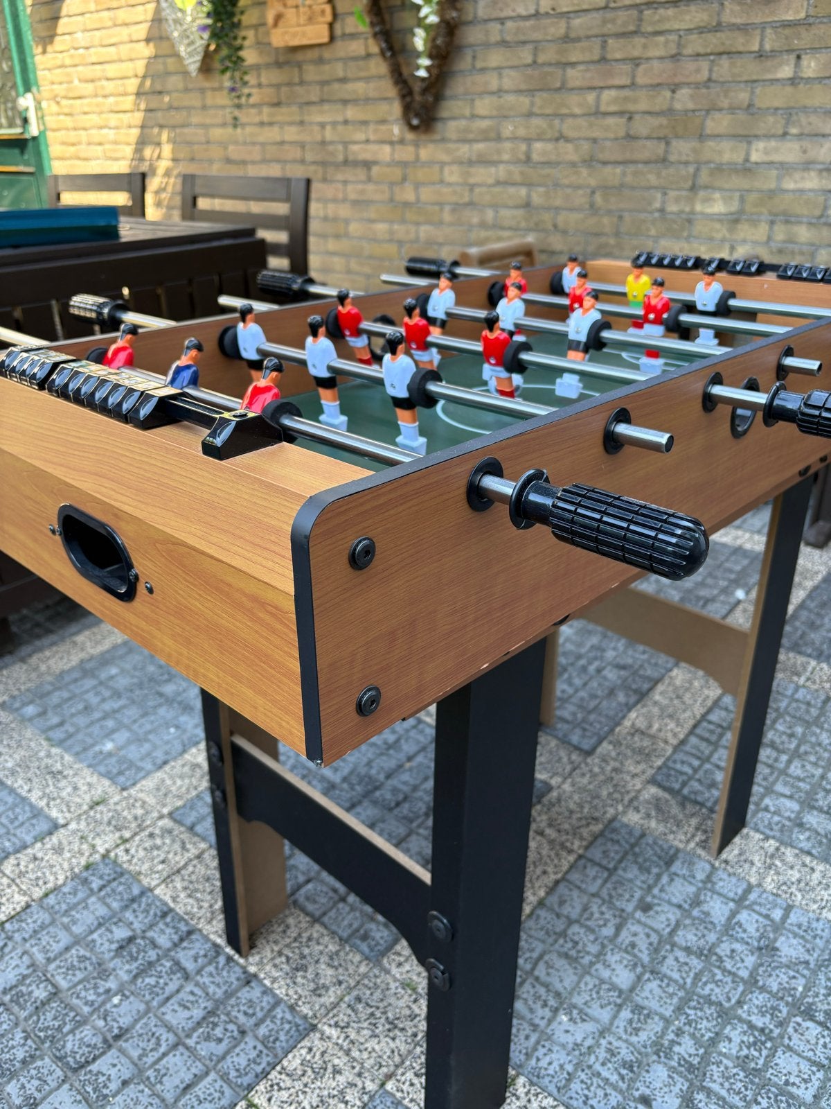 4-in-1 Multi-Game Tafel: Voetbal, Pool, Airhockey, Tafeltenn, Ophalen, Gebruikt