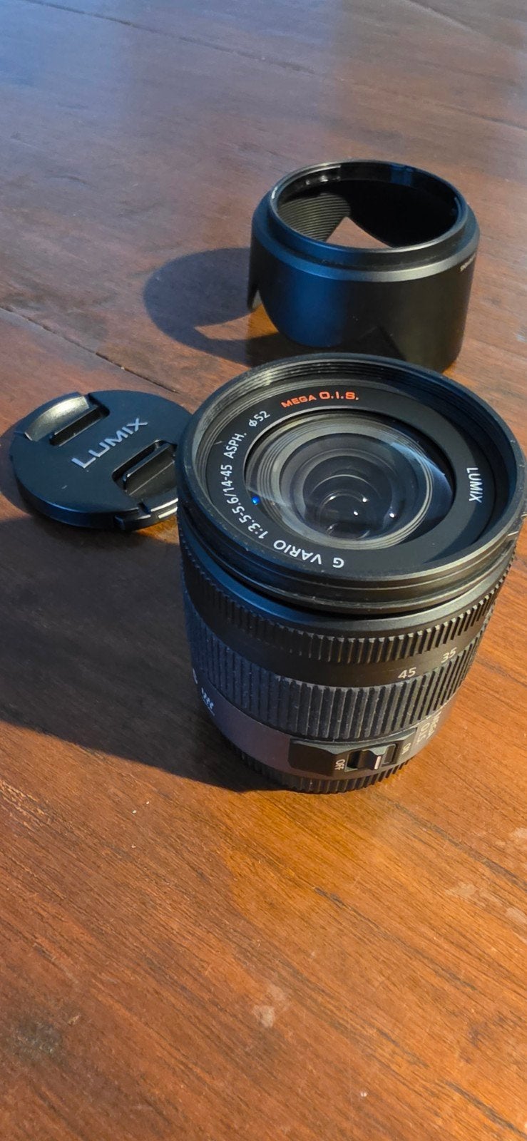 Panasonic Lumix G Vario 14-45mm f/3.5-5.6 MEGA O.I.S. lens, Audio, Tv en Foto, Fotografie | Lenzen en Objectieven, Beeldstabilisatie