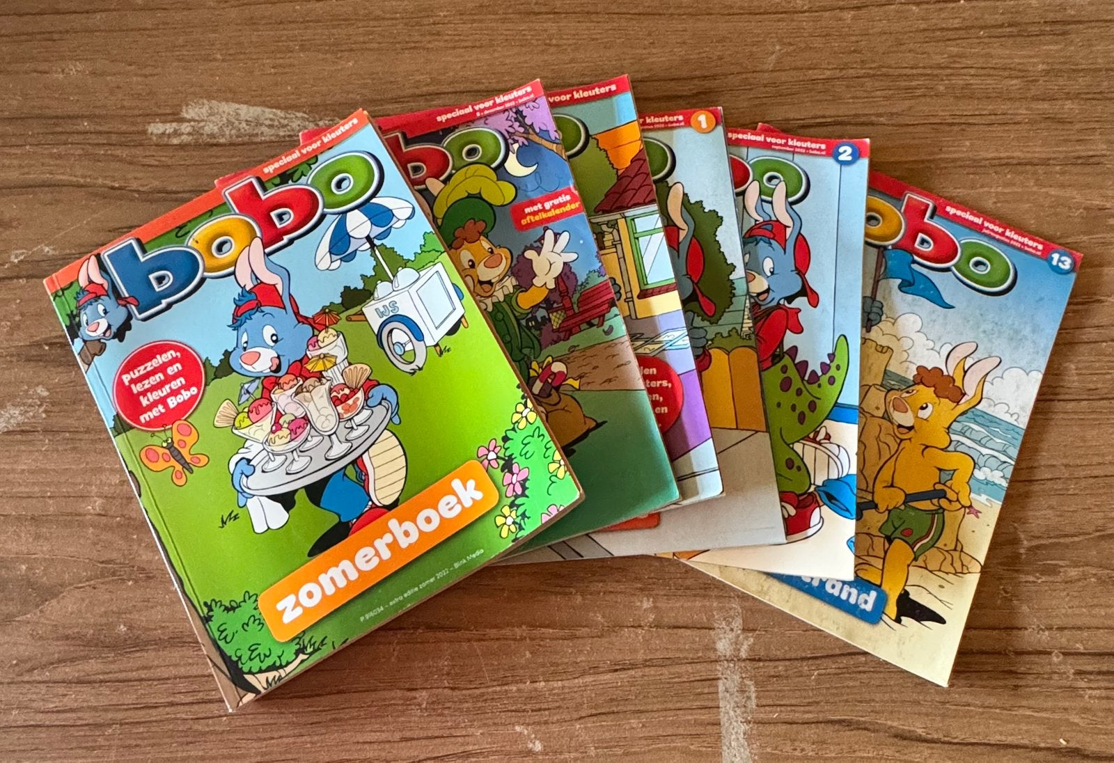 Bobo zomerboek en 5 losse bobo’s, Ophalen of Verzenden, Nieuw, Overige typen